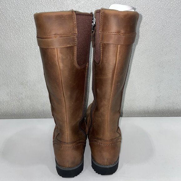 NEW EDDIE BAUER Trace Boot Women’s US 6.5M | Waterproof Leather Riding Boot - Picture 2 of 2